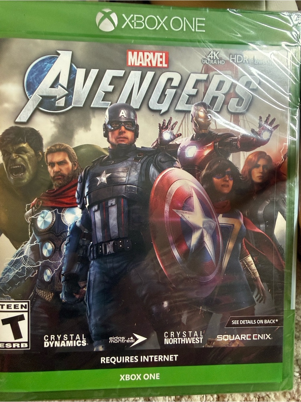 NWT XBox One Marvel Avengers  game